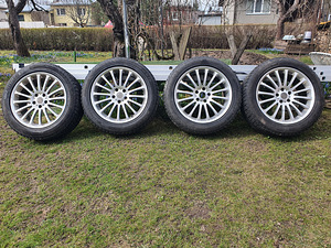 18" 5x112 veljed korralike MS rehvidega 225/55/R18, 6-7mm (1 foto / 10)