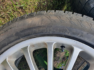 18" 5x112 veljed korralike MS rehvidega 225/55/R18, 6-7mm (4 foto / 10)