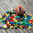 Блоки конструктора и шары для бассейна (фото #1)