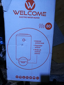 UUS Soojaveeboiler vertikaalne 1,5KW / 80L. (1 foto / 2)
