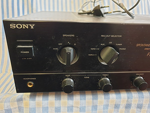 Sony ta-f311 integrated stereo amplifier. (2 foto / 6)