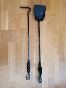 Kamina tarvikud: kühvel ja kaminahark (1 foto / 1)