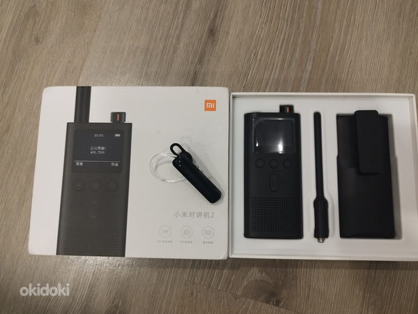 Рация Xiaomi mijia walkie talkie 2 + гарнитура