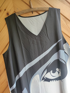 Pikk õhuke taskutega kleit 4xl (2 foto / 2)