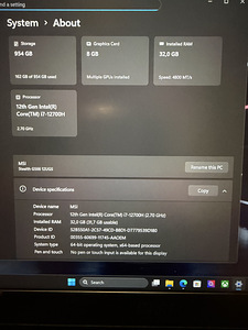 MSI Stealth GS66 12UGS – Võimas mänguri- ja tööläppar (2 foto / 3)