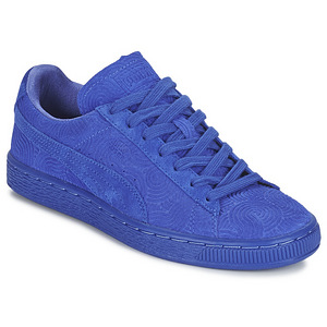 Puma синие кожаные кроссовки (3 фото из 3)