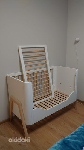 TROLL TORSTEN кроватка 120x60cм White/wax COT-TR0596 (фото #2)
