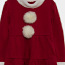 Новое красное рождественское платье, размеры от 86 до 116 (фото #2)