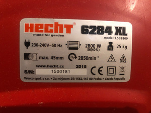 Elektriline oksapurustaja Hecht 6284 XL (5 foto / 5)
