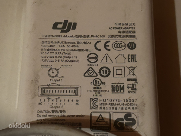 OEM DJI Phantom 4 Pro Battery Charger (foto #2)