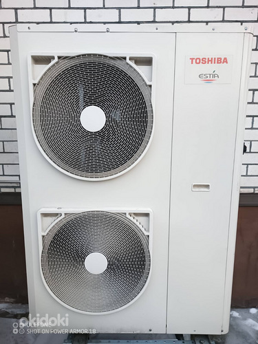 Õhk-Vesi soojuspump Toshiba Estia Monobloc 21kW (foto #1)