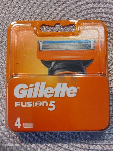 Gillette Fusion 5 terad 4tk.Originaal ! 5 pakki.Vaata (foto #1)