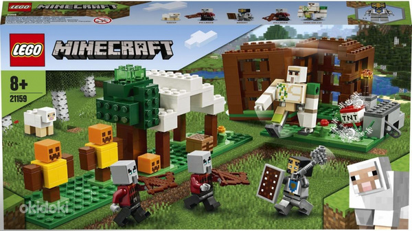Lego Minecraft 21165, 21160, 21159 (фото #3)