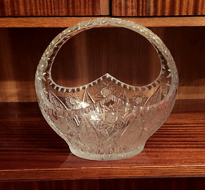 Хрустальная ваза (Чехословакия)