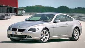 BMW 6 E63 решетки радиатора хром оригинал (1 фото из 4)
