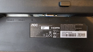 AOC C24G1 24" 1080p 144hz monitor (2 foto / 2)