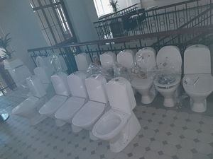 Gustavsberg WC, allajooks, ühesüsteemne (4 foto / 4)