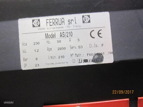 Ferrua компрессор as 210 (фото #2)