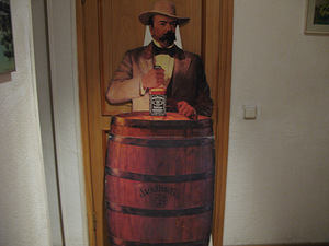 Reklaami plakaat/baner Jack Daniels Jennesee Whisky