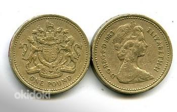 1 фунт Великобритании. (фото #1)