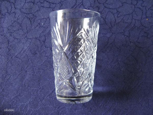 Klaasid 8,5 * 5 kristall 6 tk (foto #2)