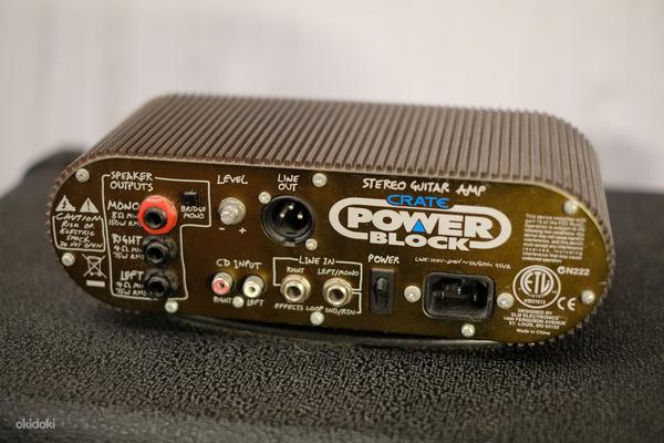Гитарный усилитель CRATE Power Block 150W, head + cabinet (фото #4)