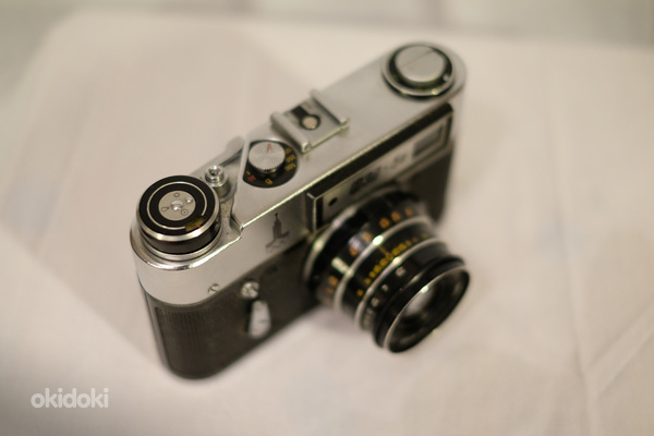Советский фотоаппарат ФЭД-5в, олимпийский (фото #4)