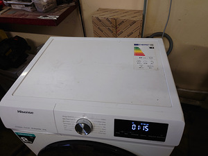 Pesumasin HISENSE 8 KG GARANTIIGA (5 foto / 6)