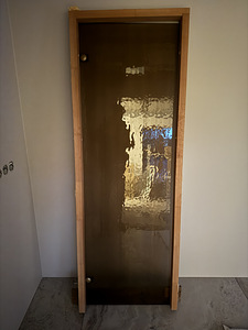 2 Andres sauna klaasust (kasutatud), heas korras (1 foto / 2)