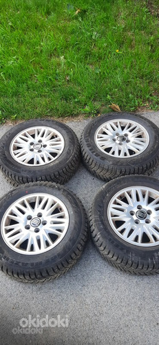 Talverehvid naastudega koos velgedega – 205/65 R15