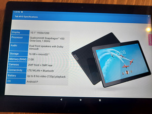 Lenovo Tab M10 (2 foto / 3)