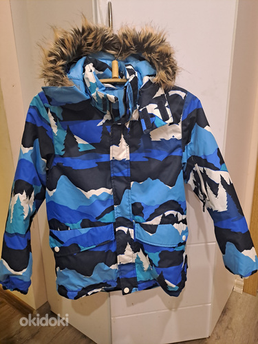 Продам зимнюю куртку +штаны lassie 140р (фото #1)