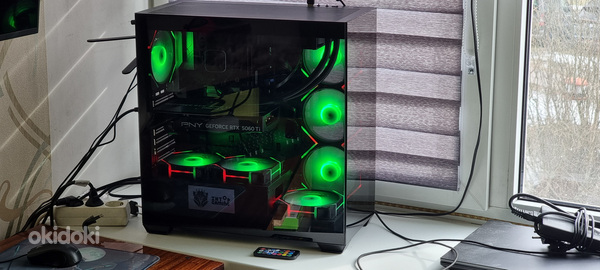 Intop Gaming R5 Aqua, Ryzen 5, 32 ГБ, 1 ТБ, RTX 5060 Ti