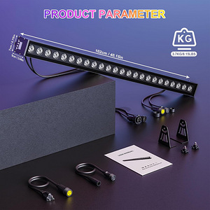 IP65 LED BAR 72W 24LEDS RGB WATERPROOF WALL WASHER LIGHT (1 foto / 3)