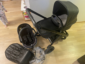 Dubatti Leather 2 in 1 jalutuskäru ja turvahäll (3 foto / 3)