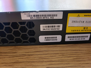Коммутатор Cisco WS-C2960X-48TS-L (7 фото из 8)