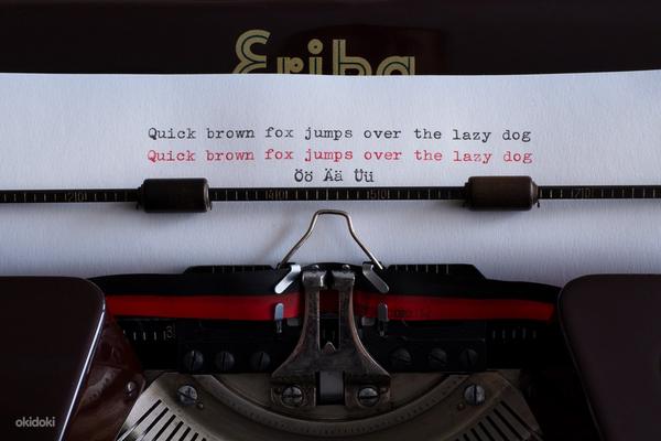1940a. Kirjutusmasin trükimasin filmist "Elu ja armastus" (foto #4)