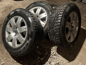 5x112 veljed koos talverehvidega VW T4 (1 foto / 4)