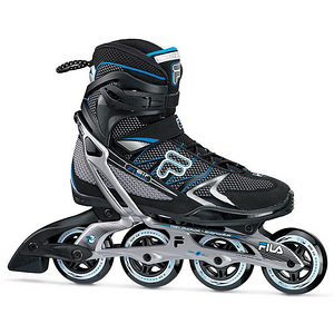 Meeste rulluisud Fila Plume 84 Fitness, Black/Blue - nr.44