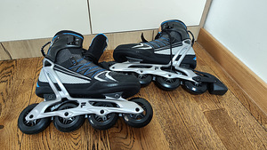 Meeste rulluisud Fila Plume 84 Fitness, Black/Blue - nr.44 (3 foto / 8)