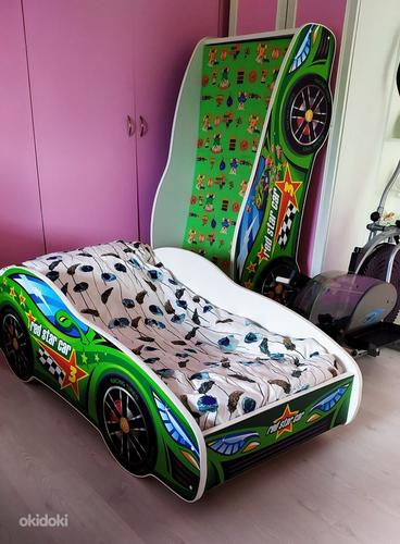 Детские кроватки авто, 74x156 + матрас (фото #1)