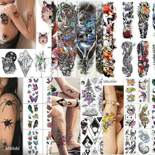 Временные татуировки 250 видов (фото #1)