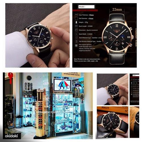 Бизнес наручные часы Relogio Masculino (фото #3)