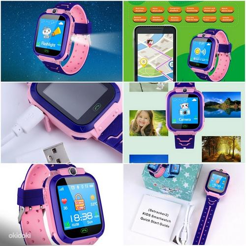 Laste käekell sos antil-lost smartwatch (foto #2)