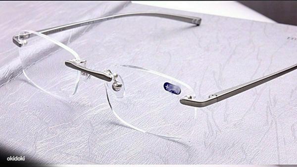 Стильные очки для чтения без рамки (фото #1)