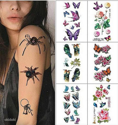 Временные татуировки 250 видов. (фото #9)