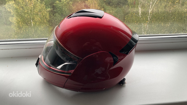 Мотоциклетный шлем | размер L | солнцезащитные очки (фото #4)
