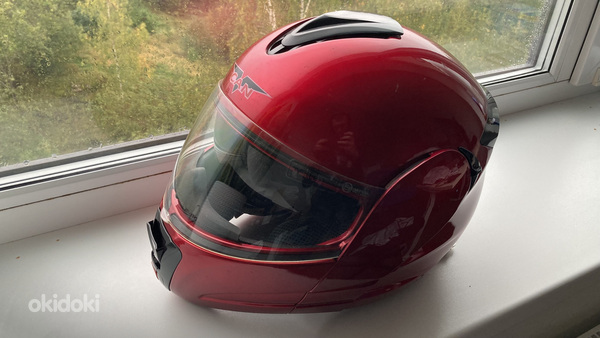 Мотоциклетный шлем | размер L | солнцезащитные очки (фото #1)