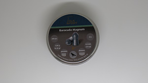 Õhupüssi kuulid - Baracuda Magnum 1,06g - vanad varud (4 foto / 5)
