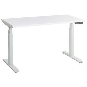 Seisuk elektriline reguleeritav laud, valge, 165 cm (1 foto / 3)